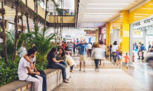 corredor do Norte Shopping