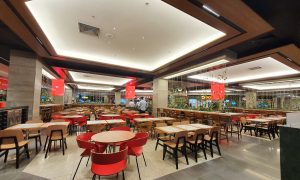 Praça de alimentação Plaza Shopping Niterói